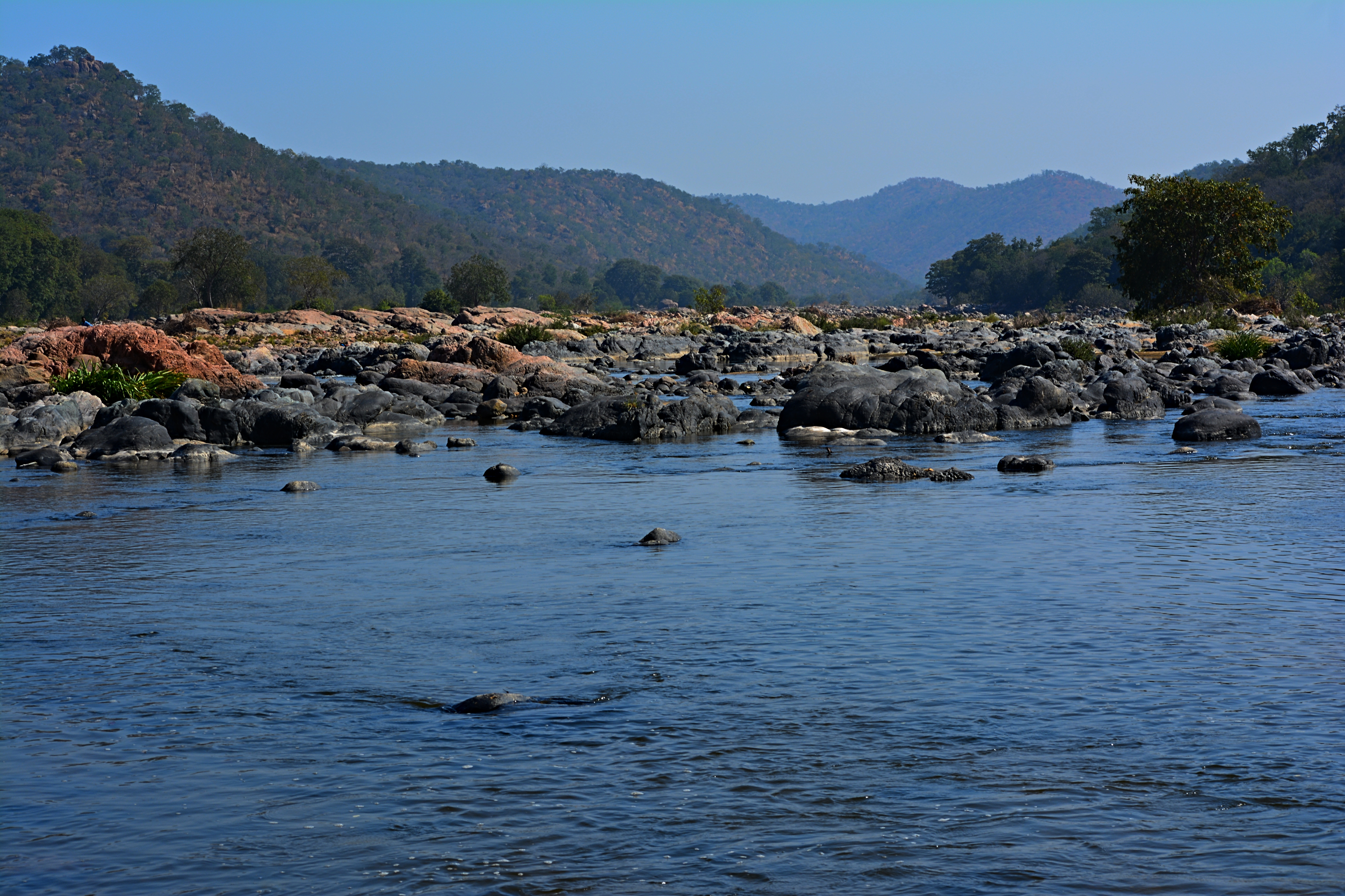 Sangama near Mekedatu